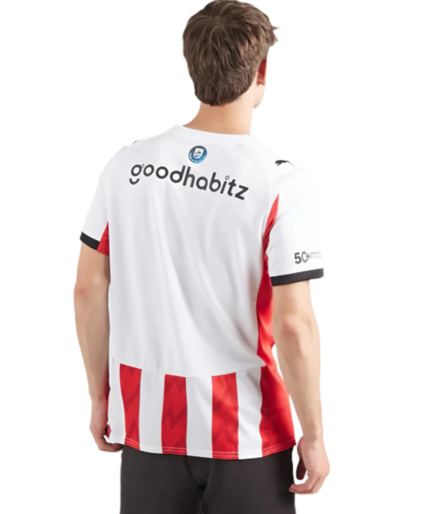 Puma Puma PSV Eindhoven 2025 -26 Home Jersey - Red