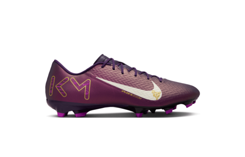 Nike Zoom Mercurial Vapor 16 KM Mbappe Academy FG / MG Soccer Shoes - Grand Purple/Pale Ivory