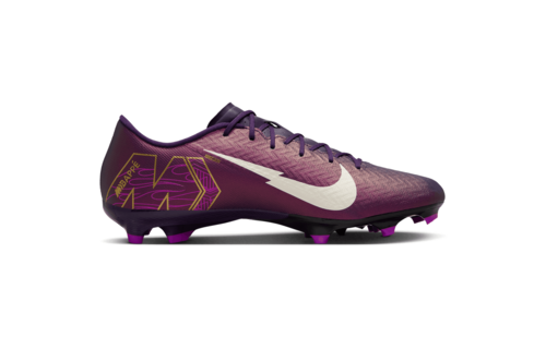 Nike Zoom Mercurial Vapor 16 KM Mbappe Academy FG / MG Soccer Shoes - Grand Purple/Pale Ivory