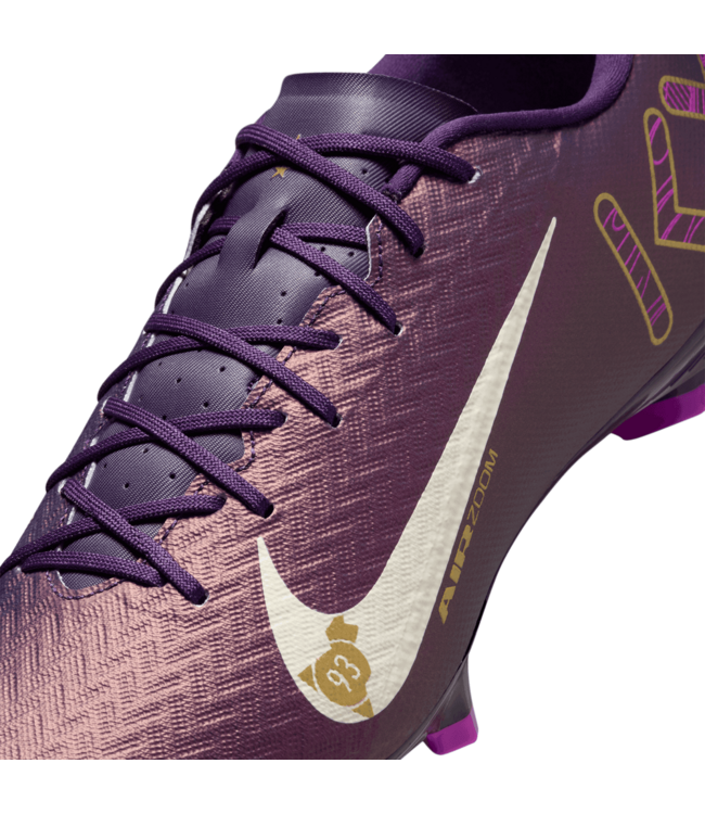 Nike Nike Zoom Mercurial Vapor 16 KM Mbappe Academy FG / MG Soccer Shoes - Grand Purple/Pale Ivory