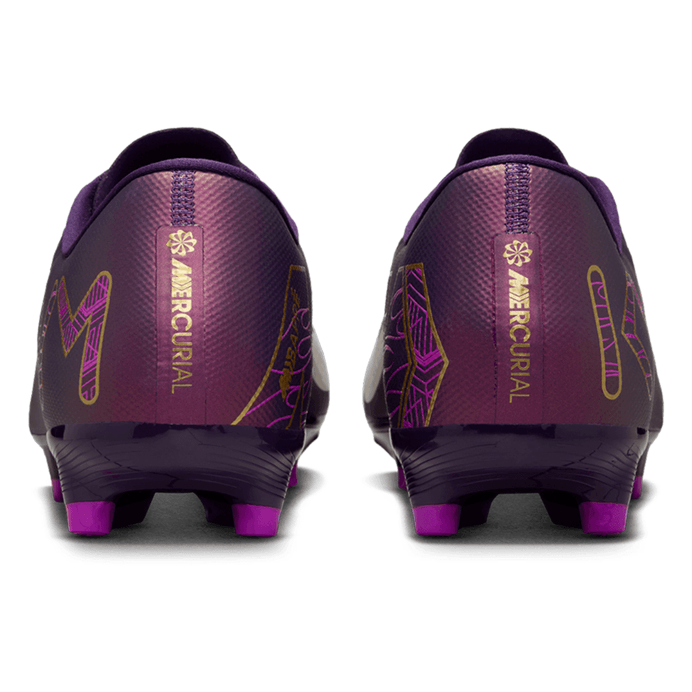 Nike Zoom Mercurial Vapor 16 KM Mbappe Academy FG / MG Soccer Shoes - Grand Purple/Pale Ivory