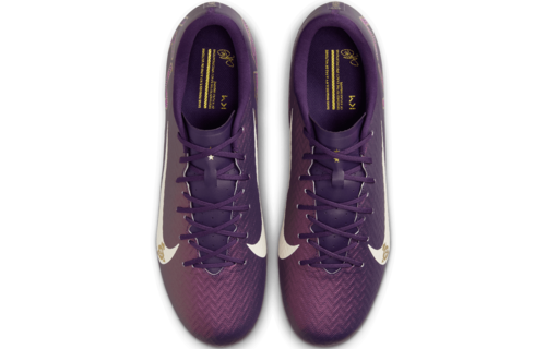 Nike Zoom Mercurial Vapor 16 KM Mbappe Academy FG / MG Soccer Shoes - Grand Purple/Pale Ivory