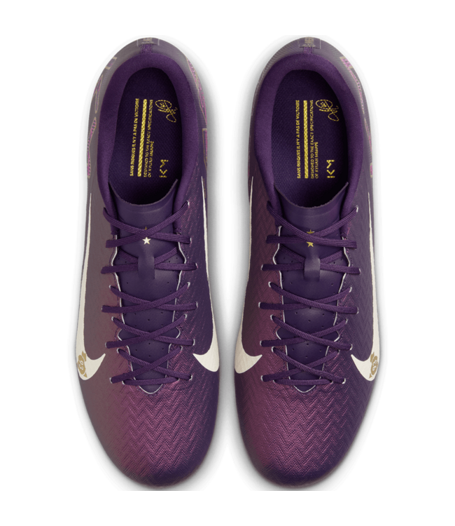 Nike Nike Zoom Mercurial Vapor 16 KM Mbappe Academy FG / MG Soccer Shoes - Grand Purple/Pale Ivory
