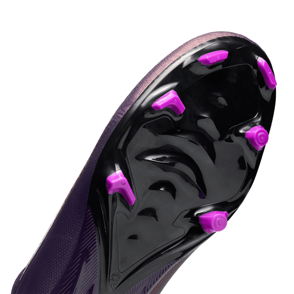 Nike Zoom Mercurial Vapor 16 KM Mbappe Academy FG / MG Soccer Shoes - Grand Purple/Pale Ivory