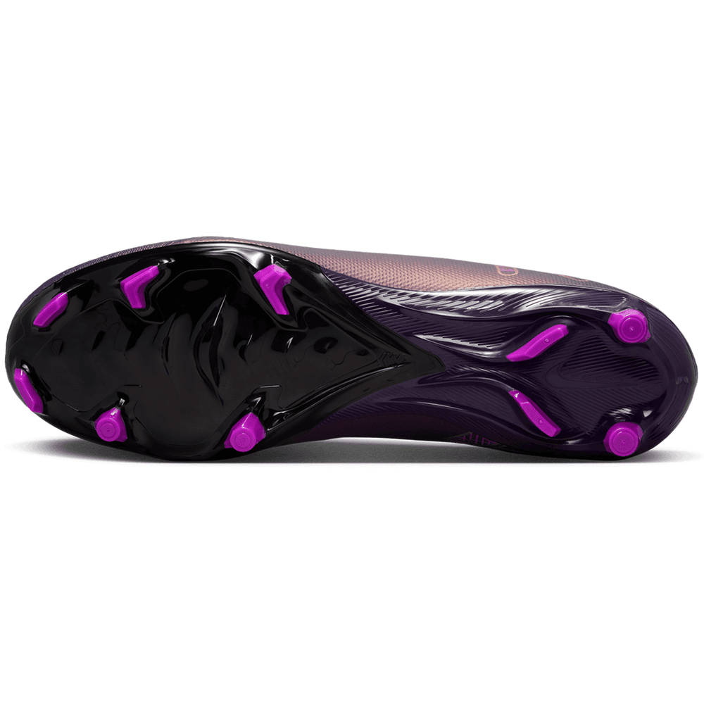 Nike Zoom Mercurial Vapor 16 KM Mbappe Academy FG / MG Soccer Shoes - Grand Purple/Pale Ivory
