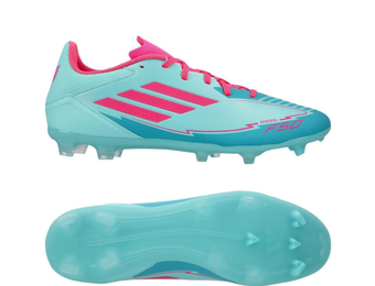 adidas F50 League Messi FG / MG - Flash Aqua/Lucid Pink/Lucid Cyan