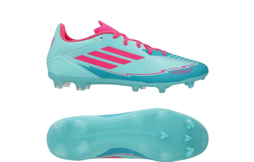 adidas F50 League Messi FG / MG - Flash Aqua/Lucid Pink/Lucid Cyan