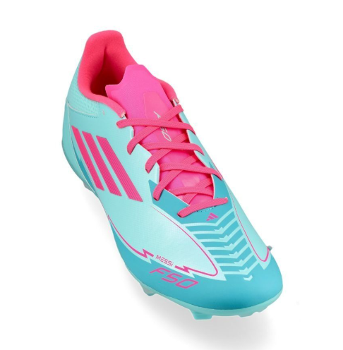 adidas F50 League Messi FG / MG - Flash Aqua/Lucid Pink/Lucid Cyan
