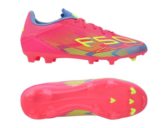 adidas F50 League FG / MG - Lucid Pink/Lucid Lemon/Blue Fusion