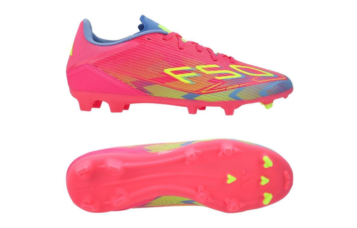adidas F50 League FG / MG - Lucid Pink/Lucid Lemon/Blue Fusion