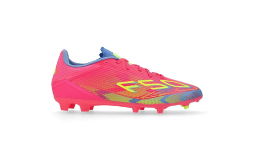adidas F50 League FG / MG - Lucid Pink/Lucid Lemon/Blue Fusion