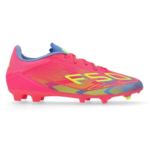 adidas F50 League FG / MG - Lucid Pink/Lucid Lemon/Blue Fusion