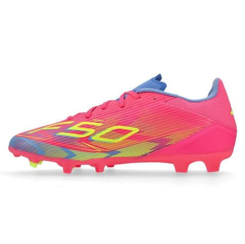 adidas F50 League FG / MG - Lucid Pink/Lucid Lemon/Blue Fusion