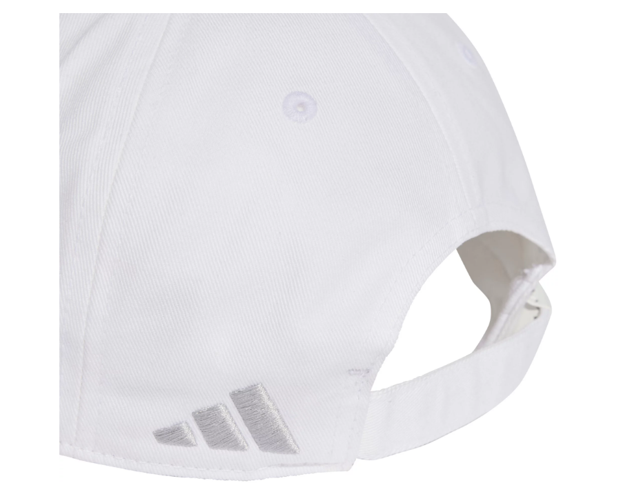 adidas Real Madrid 2025 C-40 Baseball Cap Hat - White/Silver