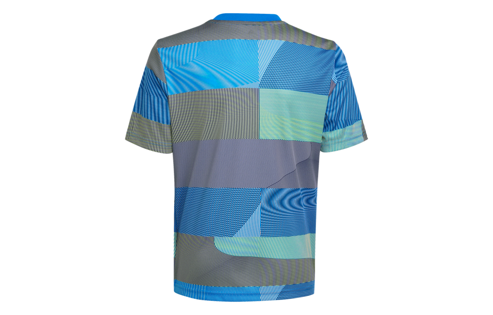 adidas Youth Real Madrid 2025 - 26 Prematch Training Jersey- Blue Bird