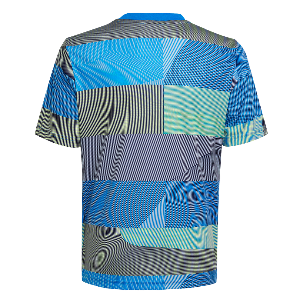 adidas Youth Real Madrid 2025 - 26 Prematch Training Jersey- Blue Bird