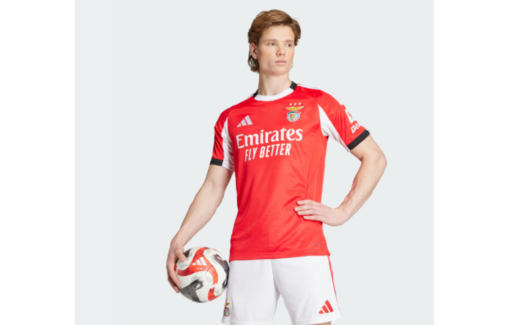 adidas Benfica 2025 - 26 Home Jersey - Red