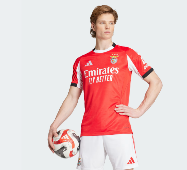 adidas Benfica 2025 - 26 Home Jersey - Red