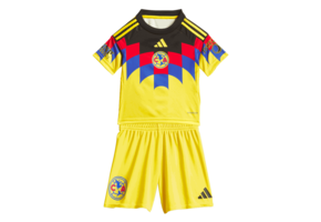 adidas Club America 2025 - 26 Home Toddlers Mini Kit - Yellow