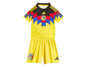 adidas Club America 2025 - 26 Home Toddlers Mini Kit - Yellow