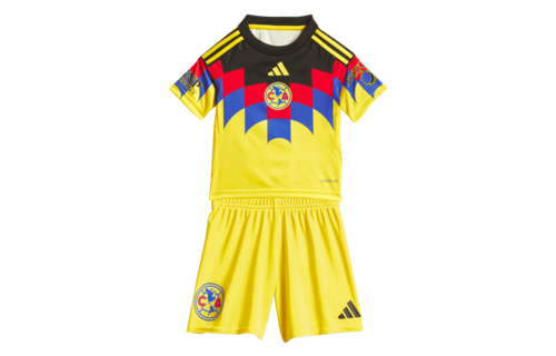adidas Club America 2025 - 26 Home Toddlers Mini Kit - Yellow