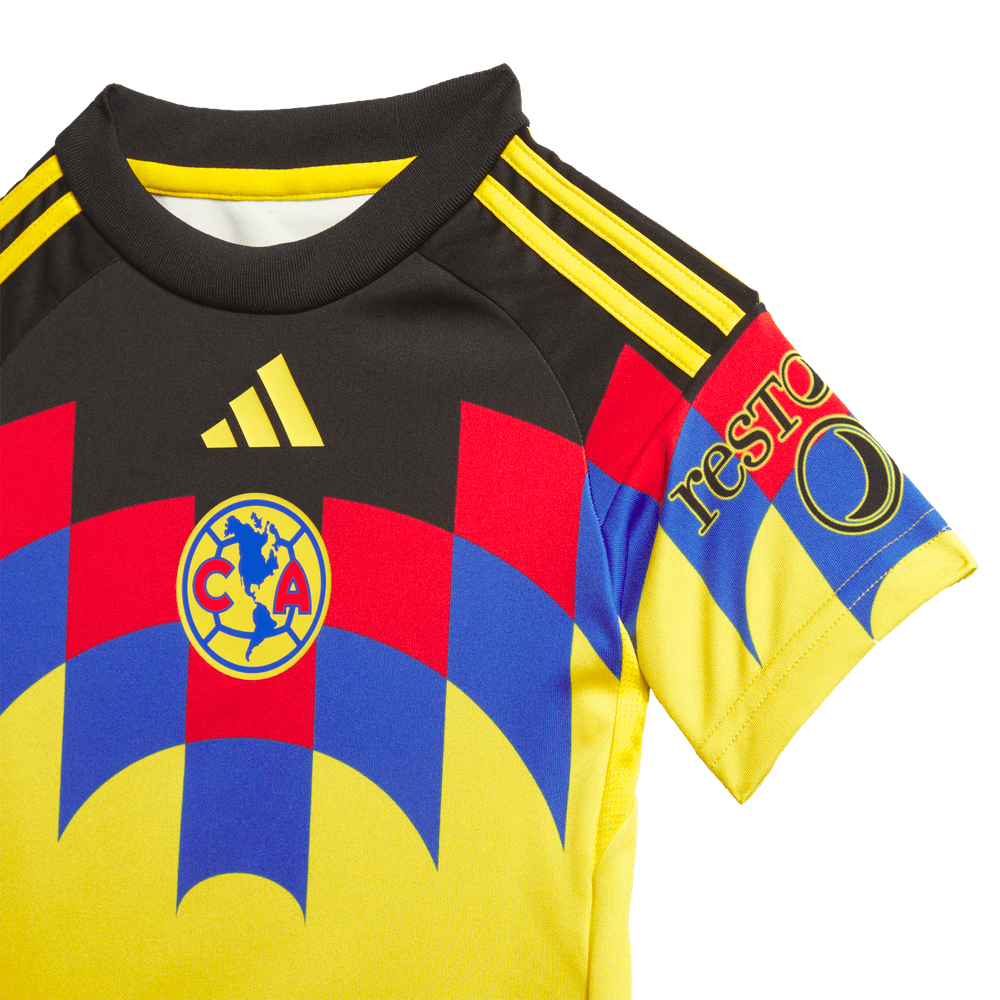 adidas Club America 2025 - 26 Home Toddlers Mini Kit - Yellow