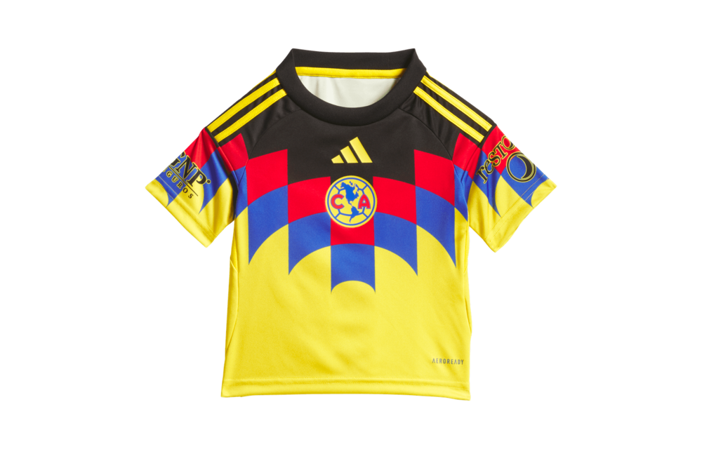 adidas Club America 2025 - 26 Home Toddlers Mini Kit - Yellow
