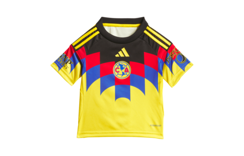 adidas Club America 2025 - 26 Home Toddlers Mini Kit - Yellow