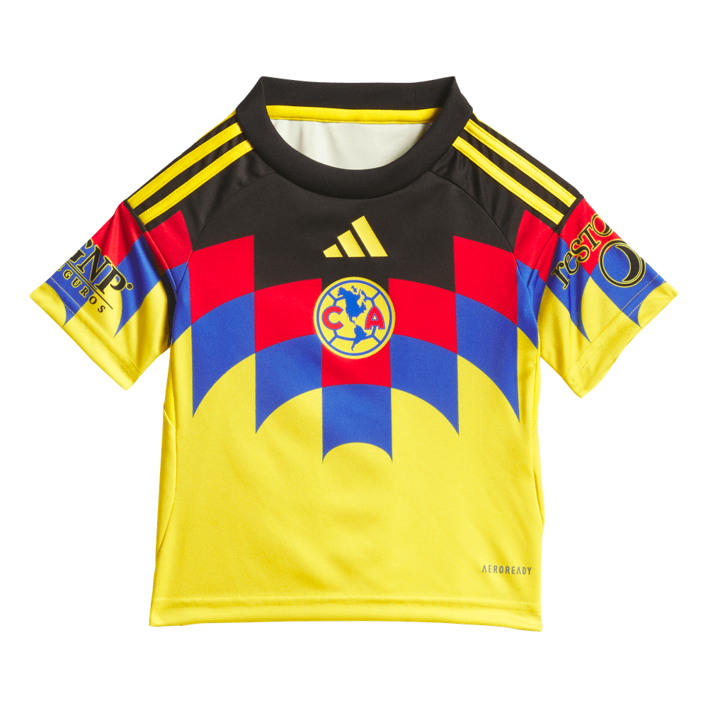 adidas Club America 2025 - 26 Home Toddlers Mini Kit - Yellow