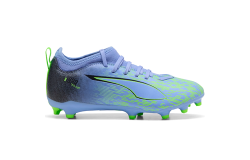 Puma Jr Ultra 5 Match CP Pulisic FG/AG - Elektro Purple/Green Glare/Black