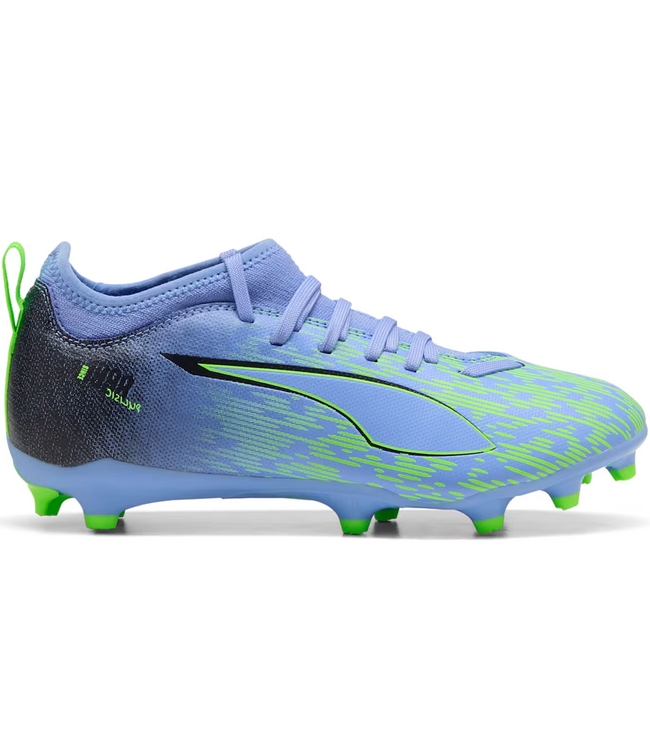 Puma Puma Jr Ultra 5 Match CP Pulisic FG/AG - Elektro Purple/Green Glare/Black
