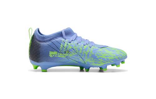 Puma Jr Ultra 5 Match CP Pulisic FG/AG - Elektro Purple/Green Glare/Black