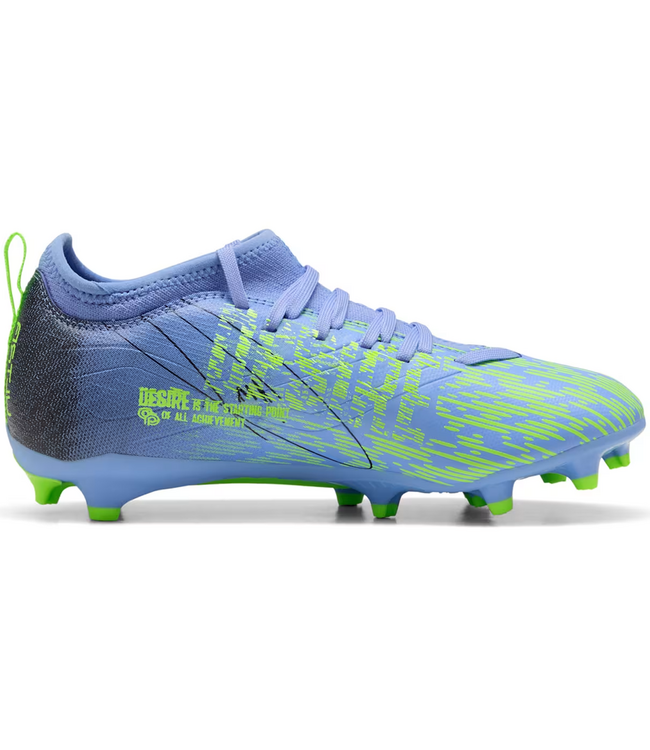 Puma Puma Jr Ultra 5 Match CP Pulisic FG/AG - Elektro Purple/Green Glare/Black