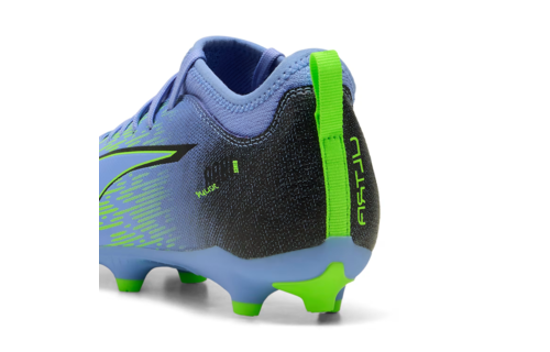 Puma Jr Ultra 5 Match CP Pulisic FG/AG - Elektro Purple/Green Glare/Black