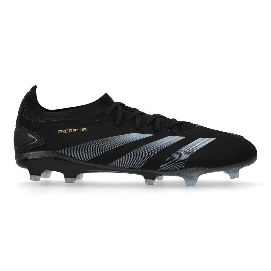 adidas Predator 24 PRO FG - Black/Carbon/Gold Metallic