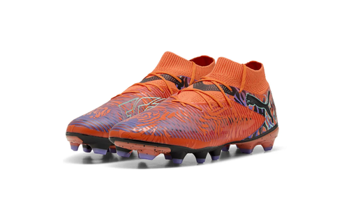 Puma Future 8 Pro FG/AG Creativity Pack - Orange Poppy/Dark Amethyst/Electric Peppermint