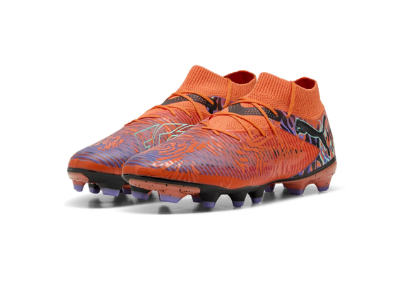 Puma Future 8 Pro FG/AG Creativity Pack - Orange Poppy/Dark Amethyst/Electric Peppermint