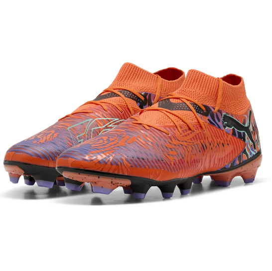 Puma Future 8 Pro FG/AG Creativity Pack - Orange Poppy/Dark Amethyst/Electric Peppermint