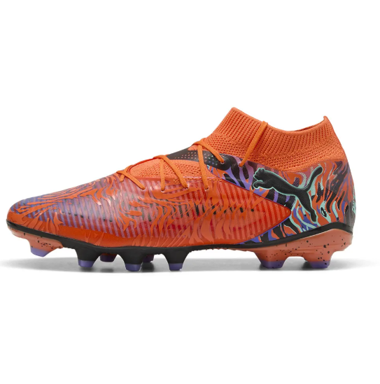 Puma Future 8 Pro FG/AG Creativity Pack - Orange Poppy/Dark Amethyst/Electric Peppermint