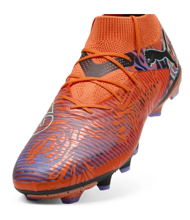 Puma Puma Future 8 Pro FG/AG Creativity Pack - Orange Poppy/Dark Amethyst/Electric Peppermint