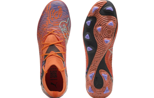 Puma Future 8 Pro FG/AG Creativity Pack - Orange Poppy/Dark Amethyst/Electric Peppermint