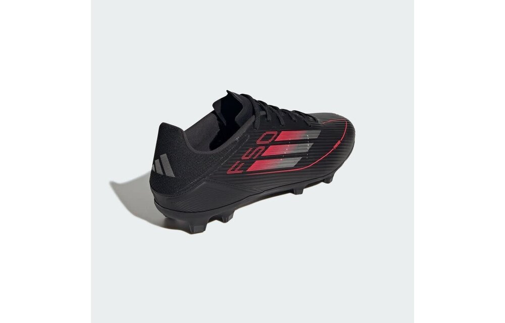 adidas F50 League FG / MG -Stealth Pack - Black/Iron Metallic/Lucid Red