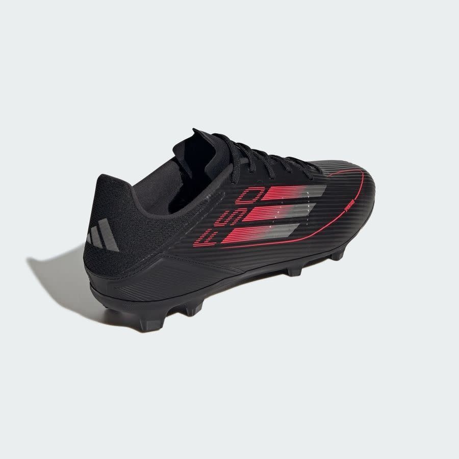 adidas F50 League FG / MG -Stealth Pack  - Black/Iron Metallic/Lucid Red