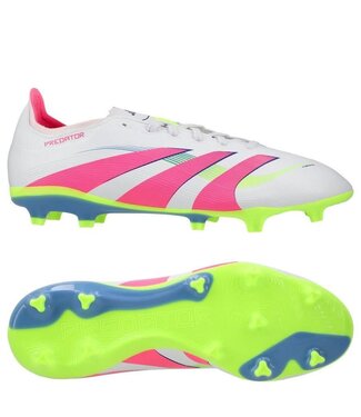 adidas adidas Predator 25 League FG VIctory Pack -Cloud White/Lucid Pink/Lucid Lemon