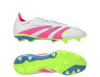 adidas Predator 25 League FG VIctory Pack -Cloud White/Lucid Pink/Lucid Lemon