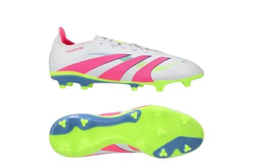adidas Predator 25 League FG VIctory Pack -Cloud White/Lucid Pink/Lucid Lemon