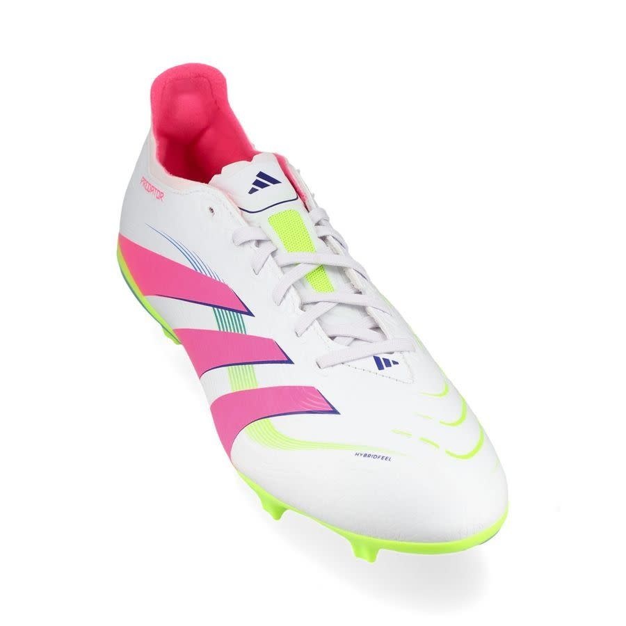 adidas Predator 25 League FG VIctory Pack -Cloud White/Lucid Pink/Lucid Lemon