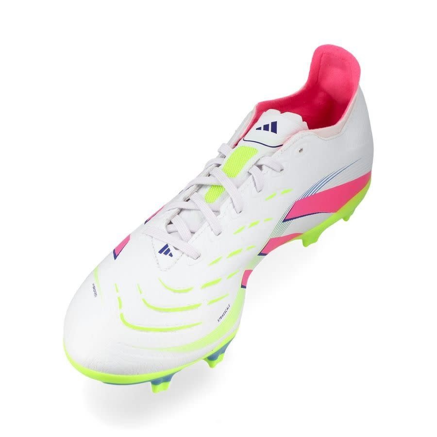 adidas Predator 25 League FG VIctory Pack -Cloud White/Lucid Pink/Lucid Lemon