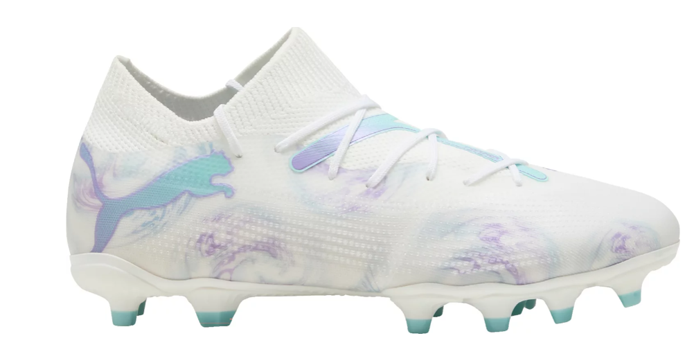 Puma Womens Future 7 Match Brilliance FG/AG - White/Black/Spring Lavender