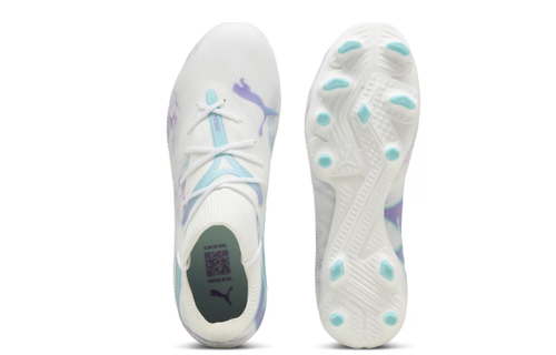 Puma Womens Future 7 Match Brilliance FG/AG - White/Black/Spring Lavender